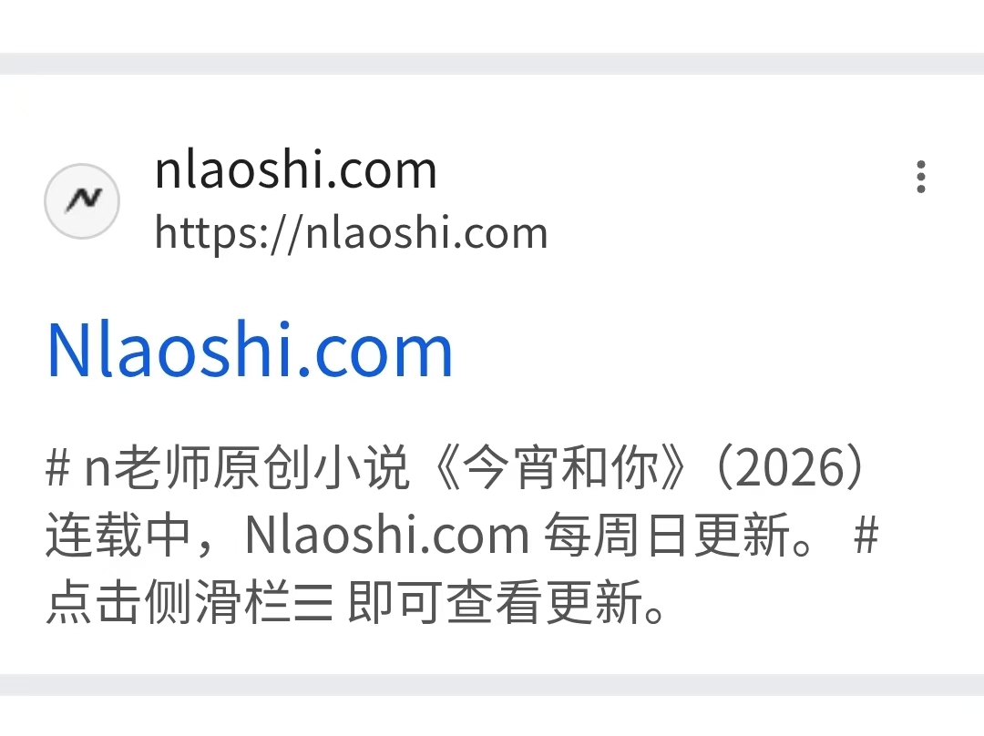 n老师网页小图标
